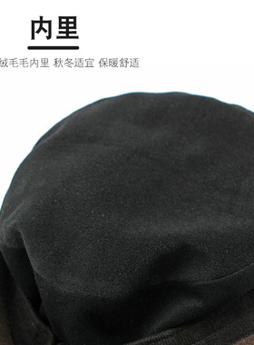 显级韩版帽子女秋冬季油皮布平顶帽小头围保暖鸭士鸭舌帽时尚爆款