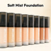 Cross-Border Specially Designed for Pressing 8-Color Liquid Foundation 30ml Long-Lasting Natural Matte Facial Foundation Cream Wholesale