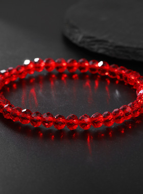 Imitation crystal beaded bracelet girl sweet bracelet女手链