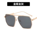 Gold frame all gray