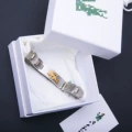 17#Silver gold + box