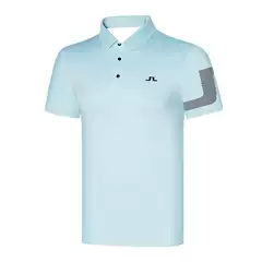 New Golf Quick-Drying Breathable Golf Clothing Sweat-Wicking Golf Jersey Elastic Golf Polo Can Be Customized
