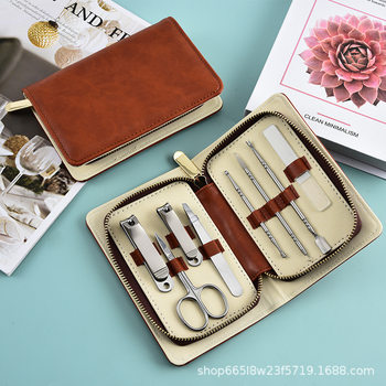 Nail Clipper Set, Good Quality, Manicure Tools, Full Set of Manicure, Nail Clippers, Nail Scissors Set, Stainless Steel Print