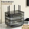 Home router storage box wireless wifi box desktop finishing box put TV set top multi-function
