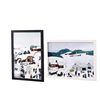Casual Wooden Photo Frame Table Wholesale 16inch Wall Hanging A4A3 Kidsren's Picture Frame Puzzle Mounting Creative Photo Wall