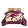 Raschel Blanket Quilt Double-Layer Thickeneded Winter Coral Velvet Wedding Warm Nap Blanket Double-Sided Old-Fashioned Blanket