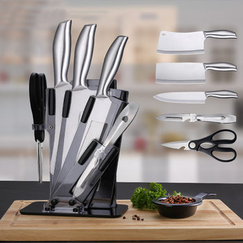 Stainless Steel Knife Set Yangjiang Manufacturer Spot Wholesale Kitchen Household Six-Piece Gift Set Kitchen Knife