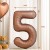32-дюймовая тарелка шоколадного цвета № 5 [в индивидуальной упаковке]