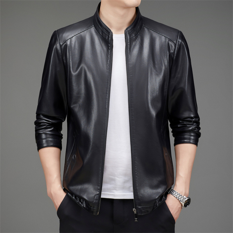 (Mới) Mã L2788 Giá 1490K: Áo Da Nam Sutdai Hàng Mùa Xuân Thu Đông Phong Cách Trẻ Trung Thời Trang Nam Chất Liệu G04 Sản Phẩm Mới, (Miễn Phí Vận Chuyển Toàn Quốc).