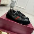 Black hot-stamped rhinestones
