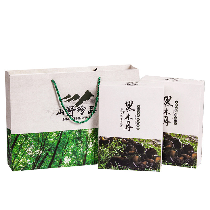 6E3X Fungus Packaging Mushroom Gift Box Yamano Treasures Gift Box Specialty Fungus General Box Wholesale Customization