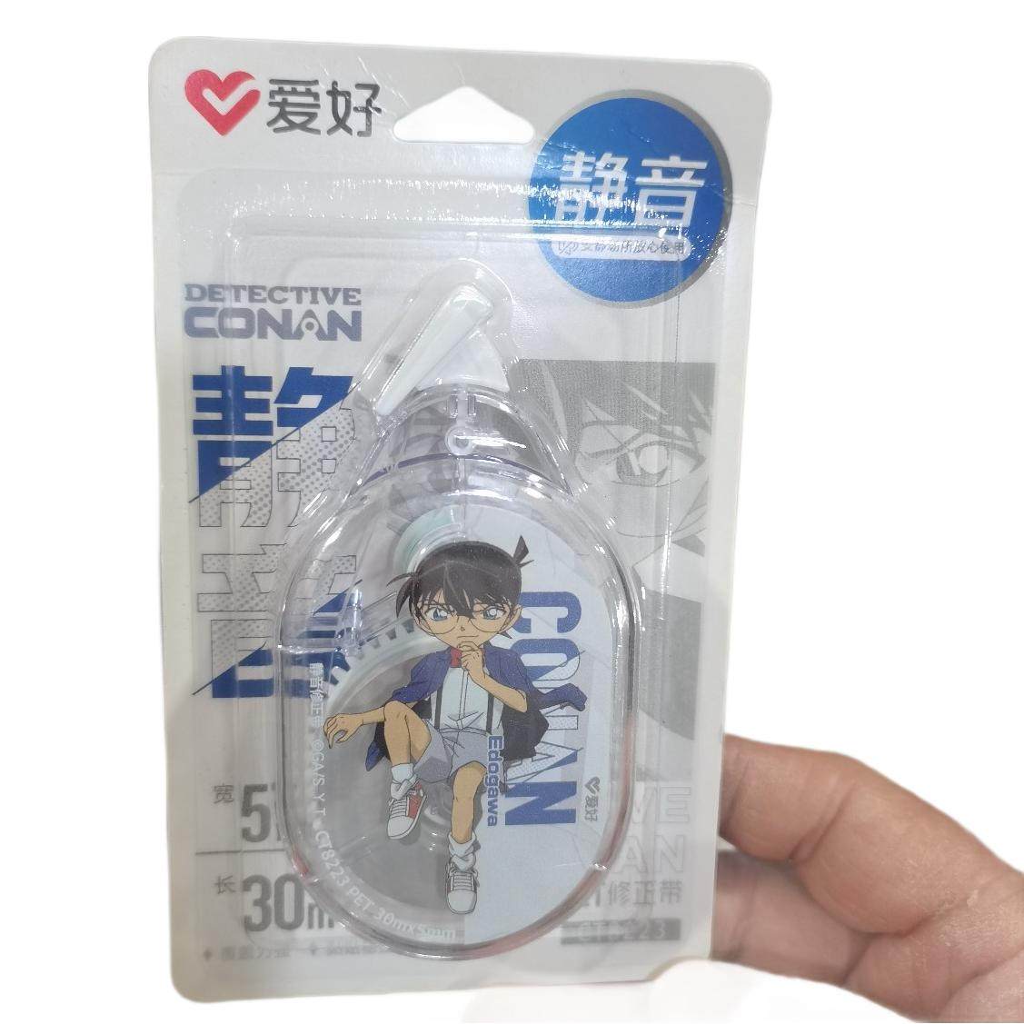 Hobby Stationery New CT8223 Conan Genuine Joint Large Capacity Mute Correction Tape Modification Tape Correction Tape