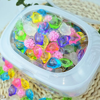 Source manufacturers seven-cavity laundry beads stay fragrance beads clean fragrance seven-in-one laundry beads lasting fragrance laundry ball