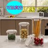 Vacuum Sealed Jar Household Press Storage Jar Dresine Peel Medicinal Material Storage Jar Coffee Bean Food Grade Fresh-keeping Box