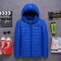 Blue + black label e