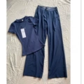 Dark blue suit