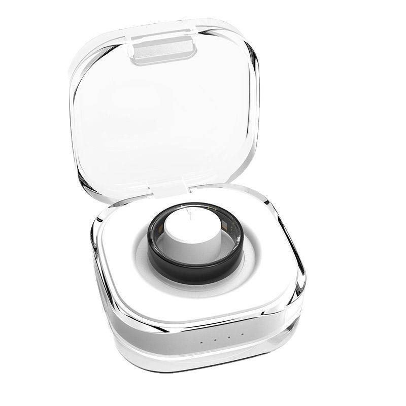 Cross-Border Exclusive Supply of Factory Direct Sales of Black Technology Ring-Type Charging Case Charging Box Smart