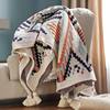 Bohemian Scandinavian Style Office Air-Conditioning Blanket Knitted Blanket Leg Blanket Shawl Dormitory Nap Small Blanket Thick