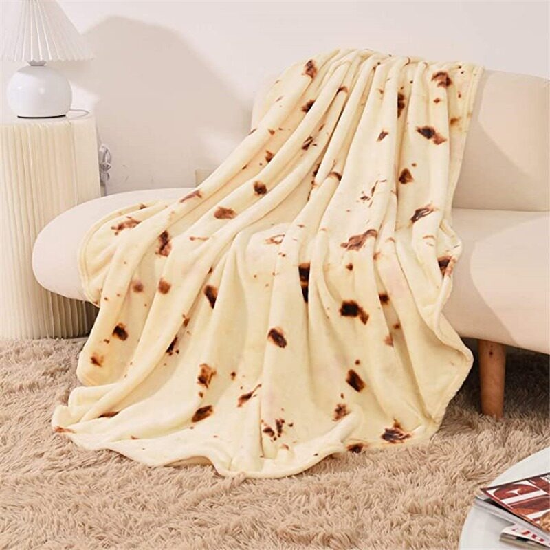 Office Blanket, Thin Round Large Shawl, Indian Pancake, Flying Pancake, Nap Pancake, Air Conditioning Blanket Wholesale