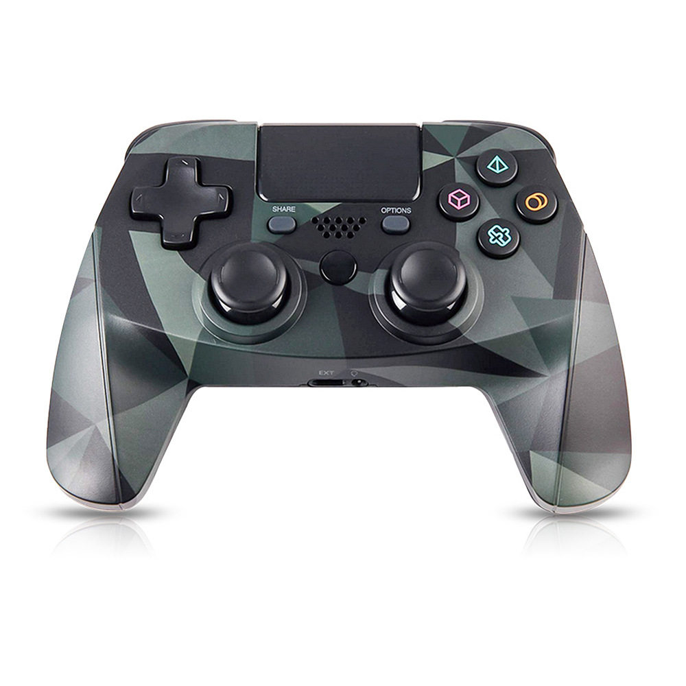 Private model direct sales p-4 mobile phone game handle computer IOS game handle manufacturers with microphone six-axis somatosensory