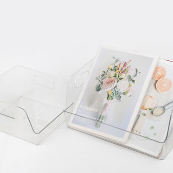 Transparent Storage Artifact Desktop Organizer Storage Box Refrigerator Storage Box Large Size Food Preservation Box Factory Direct Sale