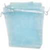 Yarn bag factory wholesale solid color organza yarn bag girdle gift bag drawstring jewelry packaging mesh bag