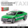 1:32 Volkswagen CC TAXI ТАКСИ Звук и свет откат автомобиля имитационная модель автомобиля культурный туристический сувенир mini 31