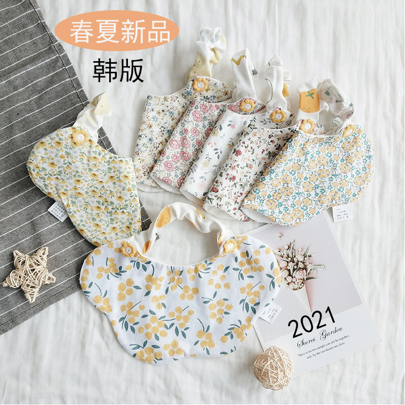 .2021Korea New Cotton Baby Saliva Towel Child Bibs Child Bib Infants Bib Maternal and Child Use  .2021韩国新款纯棉婴儿口水巾儿童围兜小孩围嘴婴幼儿围嘴母婴用 .2021Korea New Cotton Baby Saliva Towel Child Bibs Child Bib Infants Bib Maternal and Child Use 