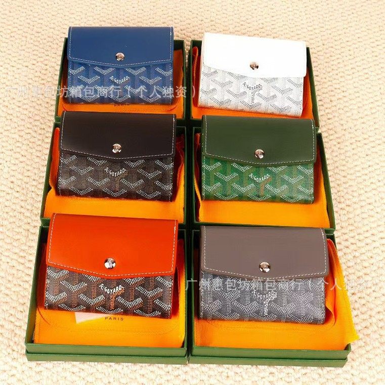 Coin Purse Card Holder Goya Wallet 70% off Zipper Snap Button Business Card Organizer Id Holder Card Holder Ultra-Light Waterproof