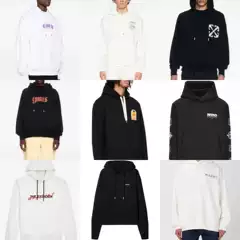 25 New Men's Sports Wear Rope Hoodie Spring and Autumn Printed Long Sleeve Sweatshirt Hooded Top Men's Collection