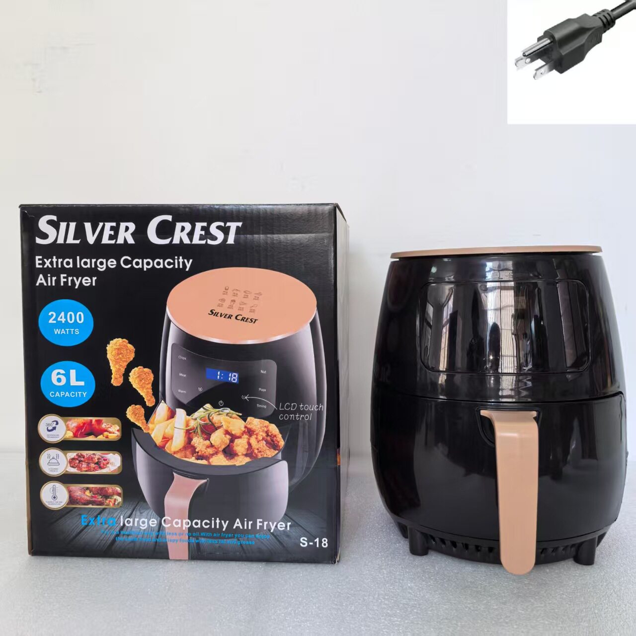 Household oven French fries air fryer electric fryer 6L air fryer