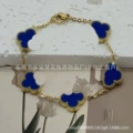 Double-sided royal blue bracelet