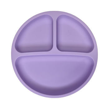 Xlee Source Manufacturer Baby Meal Plate Adsorption Suction Cup Kidsren's Independent Eating Special Compartmented Food Supplement Tableware