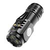 Cross-Border New Flashlight Strong Light Super Bright Mini Flash Three-Eyed Monster Abs Flashlight Waterproof Hat Clip Light