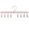 Portable Foldableing Clothes Hanger Baby Saliva Towel Multi-Head Windproof Clip Cloud Shape Travel Foldableing Sock Clip