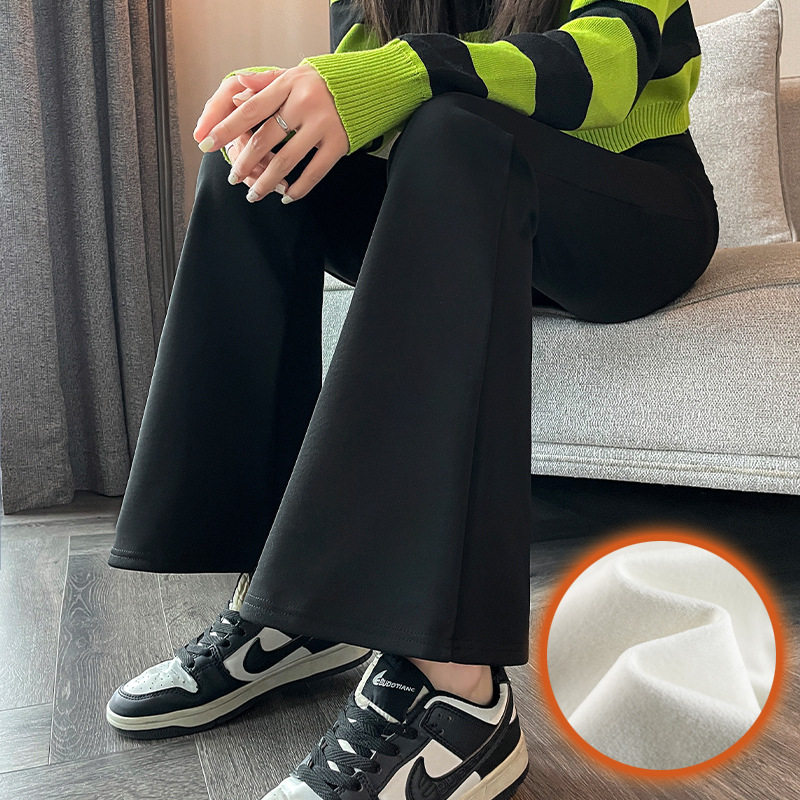 鲨鱼裤喇叭裤女外穿打底裤高腰显瘦修身提臀收腹春秋款瑜伽马蹄裤