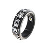 Cross-Border Smart Decompression Ring Monitors Heart Rate, Sleep Depth, Waterproof, Rotatable Chain, Multi-Functional Smart Ring