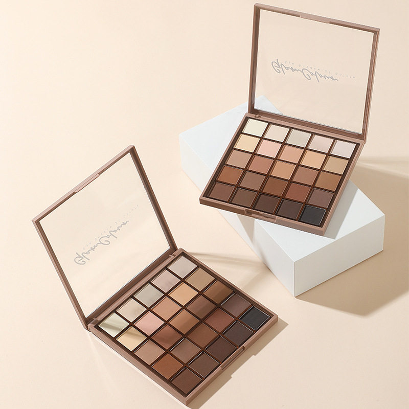 Magic Color 25-Color Eyeshadow Palette Pearlescent Matte Glitter Earth Tone Eyeshadow Wholesale Matte Texture