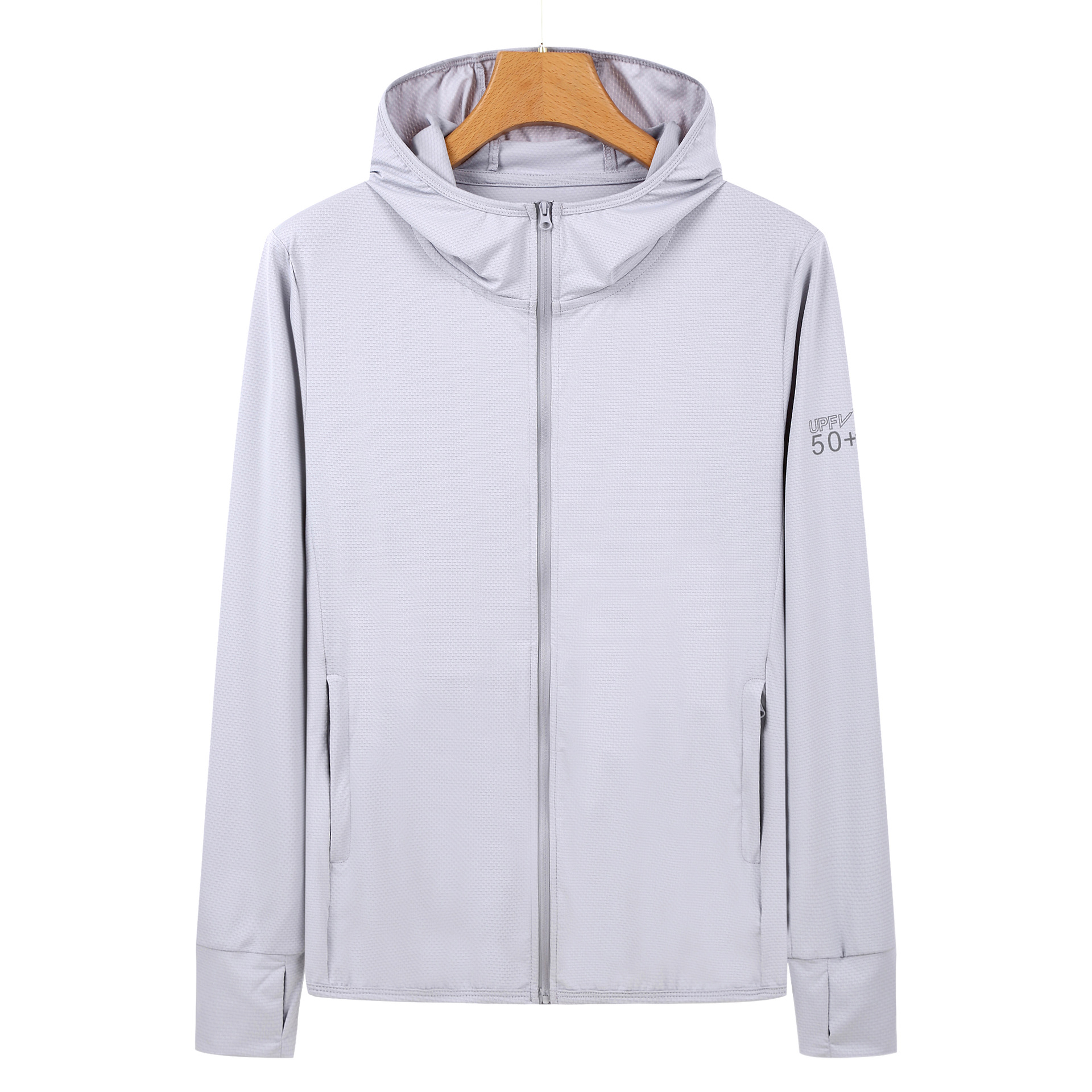 春夏皮肤风衣皮肤衣冰丝防晒衣薄户外运动外套男女活动服钓鱼服团