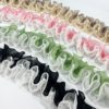 New high quality pearl chiffon two-color agaric lace curtain cuff accessories diy handmade clothing accessories