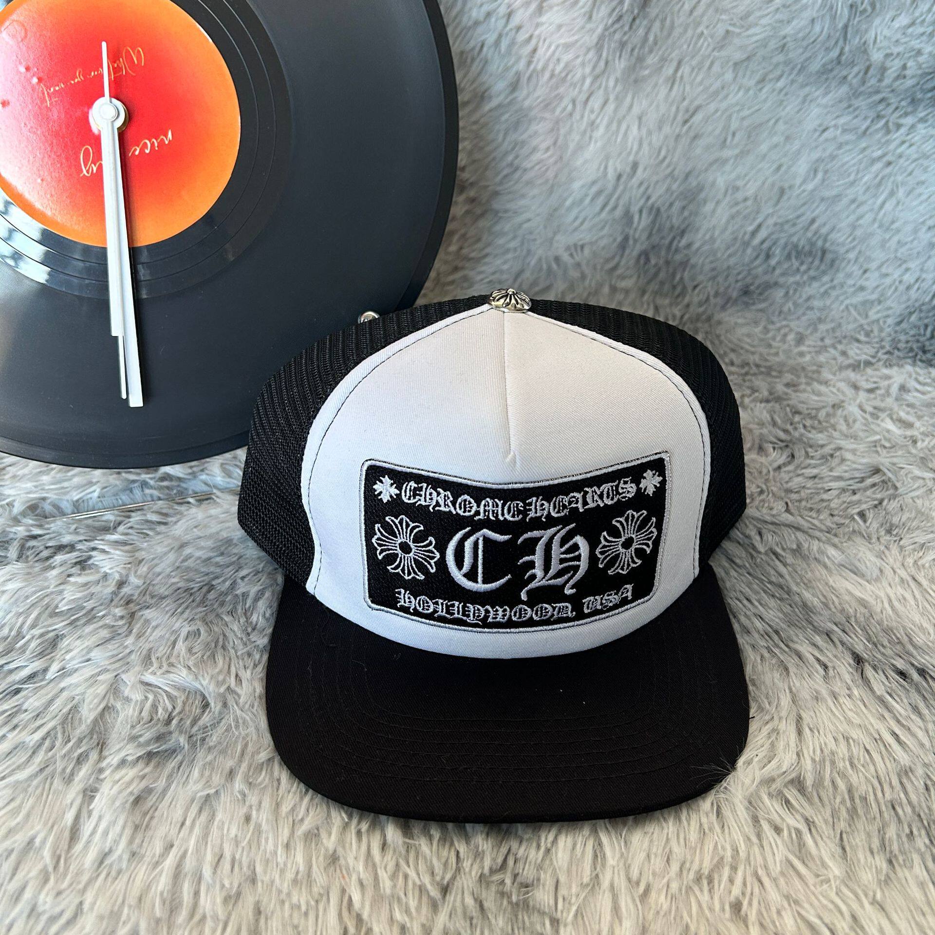 Chrome hearts American trendy brand new couple summer trucker cap sun hat spot wholesale