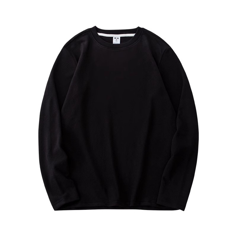 德绒打底衫男秋冬季新款加绒加厚保暖内衣高领内搭男士长袖T恤男