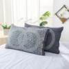 One-piece drop-down cotton gauze pillowcase 48*74 cotton household adult sweat-absorbing pillowcase