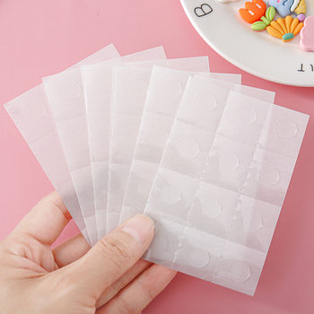Multifunctional transparent seamless double-sided adhesive student DIY stationery department store Dot glue balloon decoration removable round dispensing