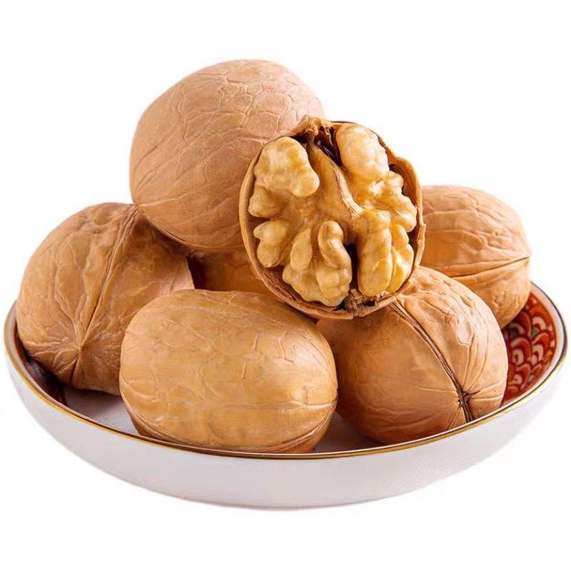 A New Shipment of Walnuts for Drop Shipping, Xinjiang Thin-Skinned Walnuts, Paper-Skinned Walnuts, Original Flavor Walnuts Suitable for All Ages, 500g