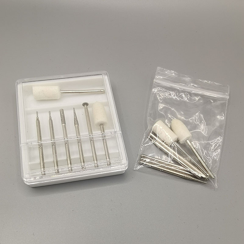 Wenwan electric grinding jade carving grinding Needle suit electric grinding accessories 2.35mm suit 7-piece polishing grinding head