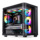 JONSBO TK-3 curved sea view room на шасси ATX с двумя конденсаторами 360 вт/блоком питания ATX mini 5