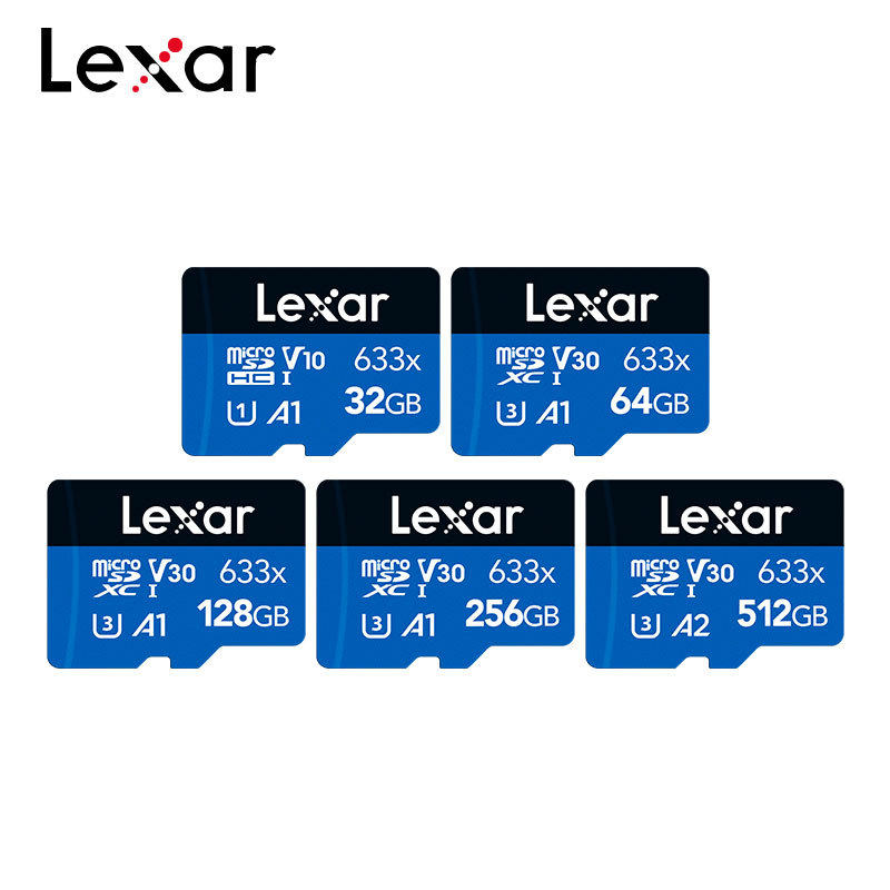 Lexar Tf Memory Card 32Gb/64Gb/128Gb/256Gb/512G Driving Recorder Compatible Memory Card