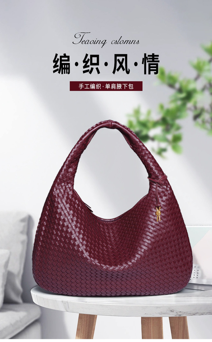 Túi xách tay nữ cỡ lớn dáng trăng khuyết phối quai đeo — 626 # Màu xám đậm (không bao gồm mặt dây chuyền), 626 # Màu xanh đậm (không bao gồm mặt dây chuyền), 626# màu cát (không bao gồm mặt dây chuyền), Nhà máy riêng có thể được tùy chỉnh