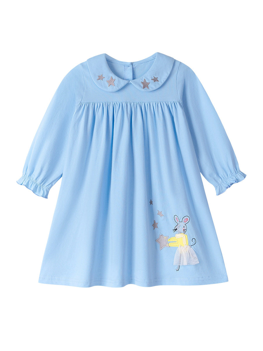 Neues Kleid Großhandel, Stil-Mädchenkleid, Herbst-Babykleid